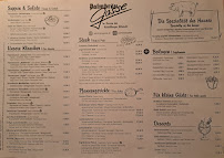 Palmbräu Gasse à Heidelberg menu