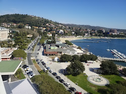 Portoroz Beach'in fotoğrafı uzun koy ile birlikte