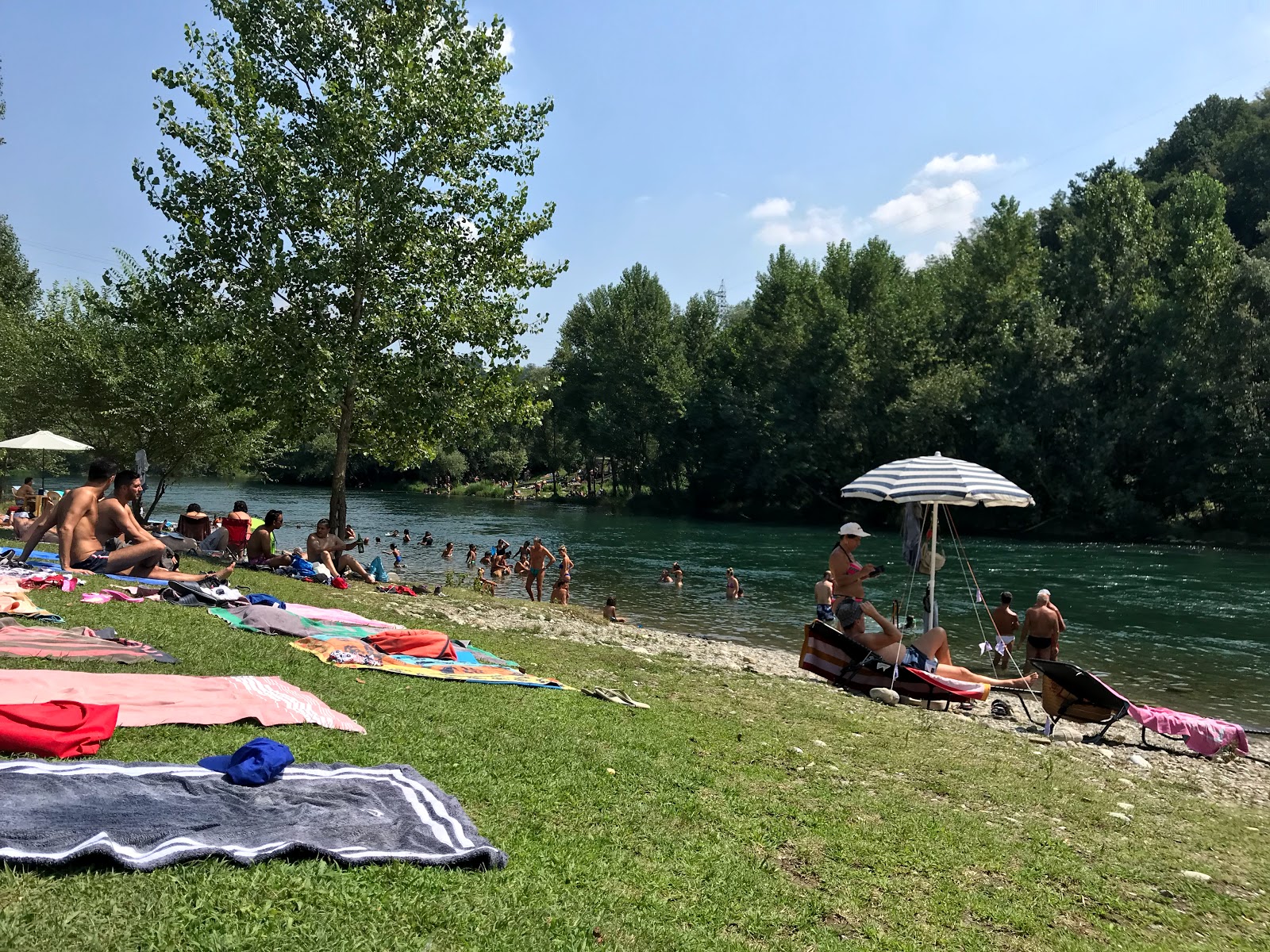 Foto di Spiaggia Medolago con abbastanza pulita livello di pulizia