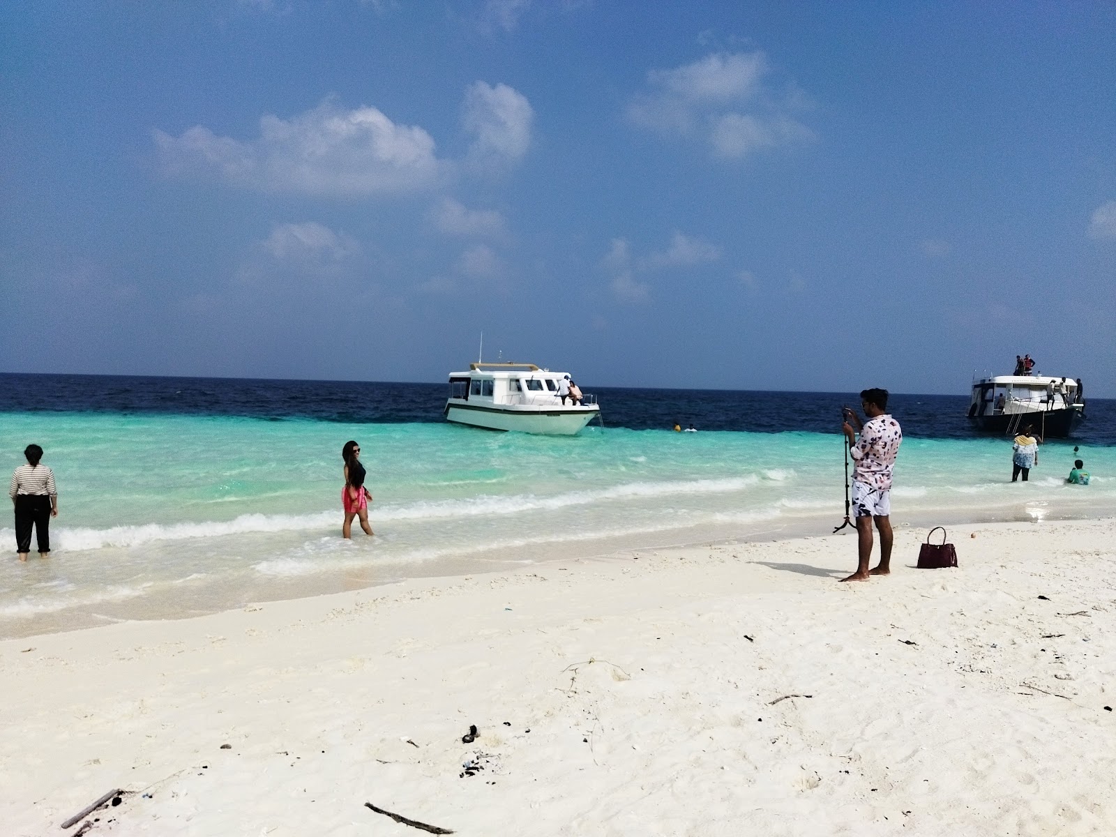 Zdjęcie Sand bank Maafushi z poziomem czystości wysoki