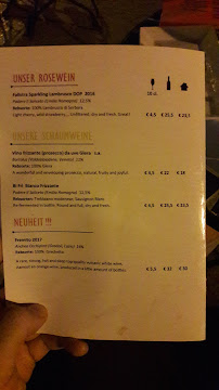 Restaurant Caravaggi Naturwein Bistro à Berlin - menu / carte