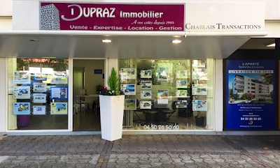 Dupraz Immobilier Chablais Transactions à Thonon-les-Bains