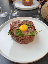 Steak tartare du Restaurant de spécialités alsaciennes La Kilbe à Colmar - n°7