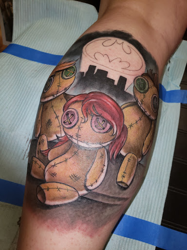 Explore tattoo ideas patchwork, creative tattoo ideas in Brainerd, available at One Life Tattoo Studio