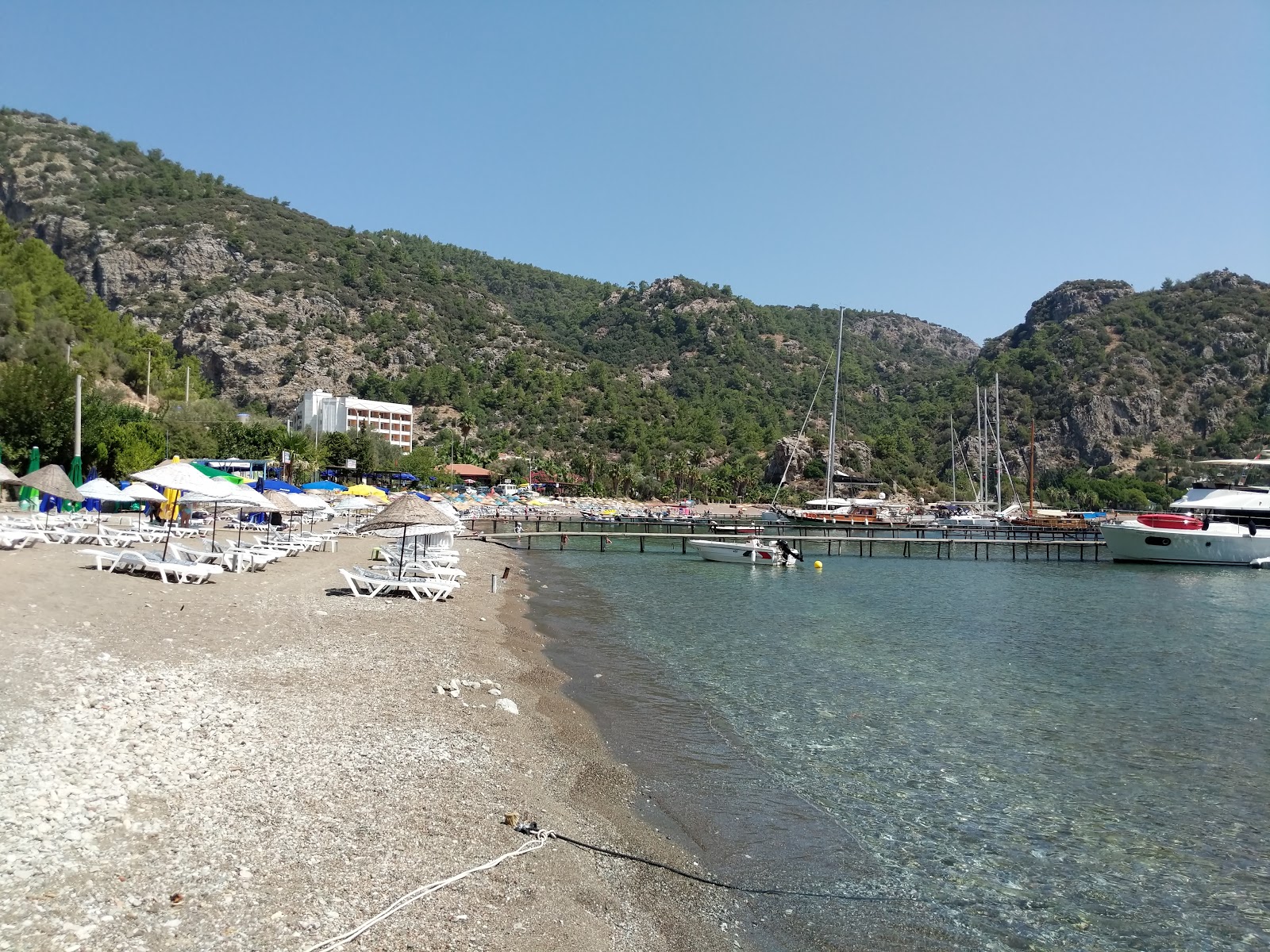Çiftlik Plajı'in fotoğrafı kısmen tatil bölgesi