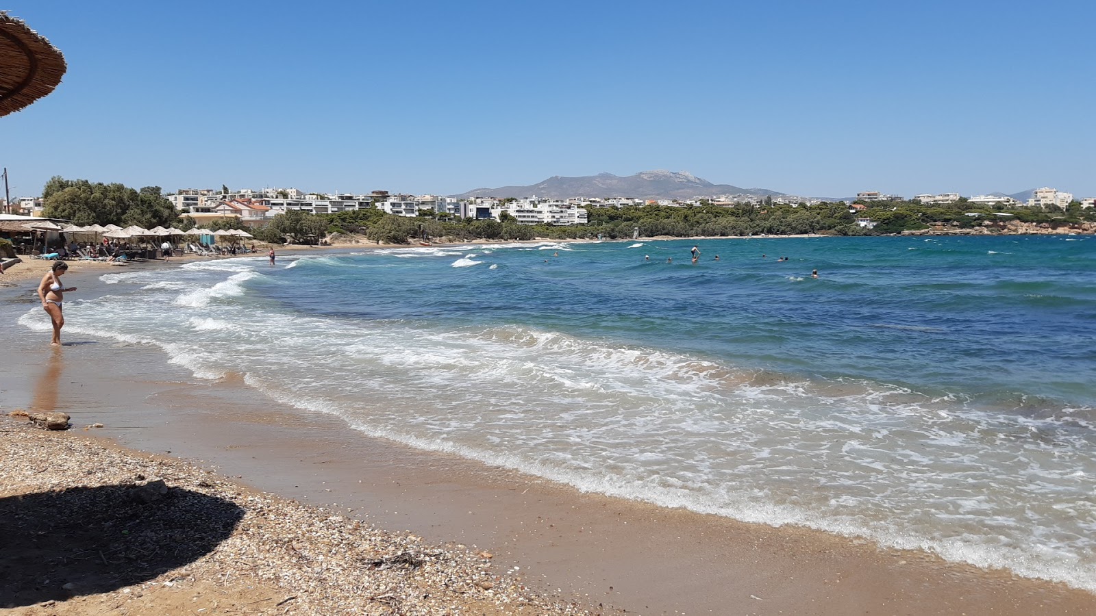 Fotografija Marikes Beach z prostoren zaliv