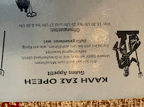 Carte du Restaurant Poseidon à Singen