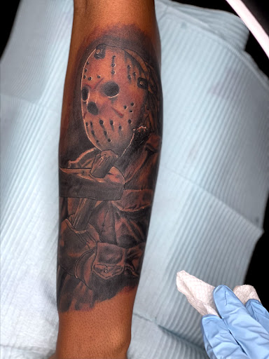 Explore texas rangers tattoo ideas, creative tattoo ideas in Goose Creek, available at Red Kirin Tattoo