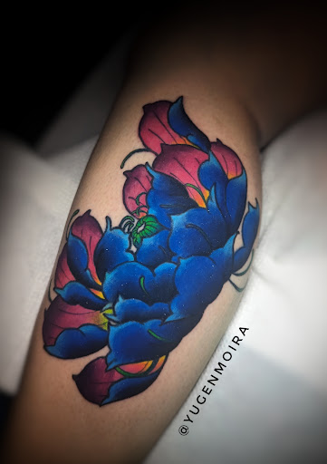 Explore simple cartoon tattoo ideas, creative tattoo ideas in Bethesda, available at Black Flamingo Collective Tattoo Shop