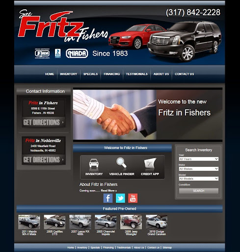 Used Car Dealer «Fritz In Fishers», reviews and photos, 8599 E 116th St, Fishers, IN 46038, USA