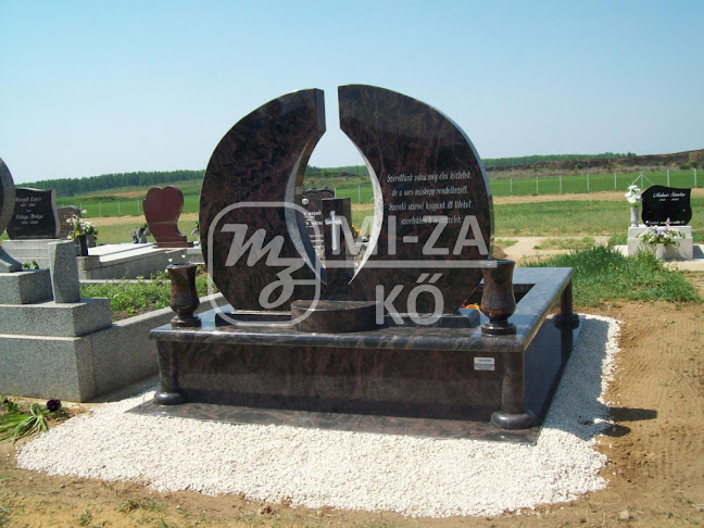 Mi-Za-Kő Kft. - Sírkő készítés, síremlék készítés, sírkő helyreállítás, gránit, márvány, műkő sírkövek - Nyíregyháza