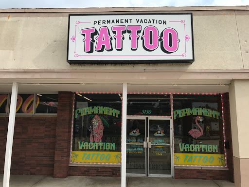 Explore christmas tree tattoo ideas, creative tattoo ideas in Saint Charles, available at Permanent Vacation Tattoo