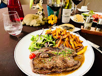 Steak du Restaurant français Restaurant le st Hubert à Cour-Cheverny - n°3