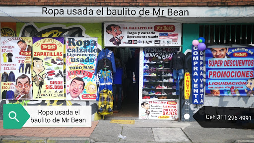 Venta y compra de Ropa usada el Baulito de Mr Bean been, ropa de segunda