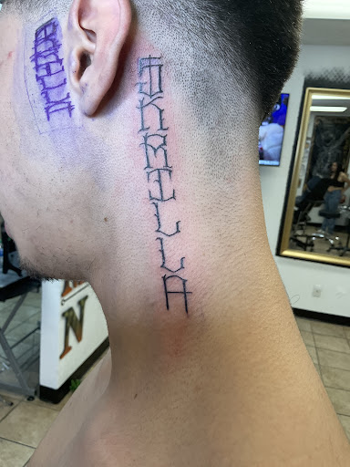 Explore nike tattoo ideas, creative tattoo ideas in El Paso, available at Mind Over Needle Tattoo Studio