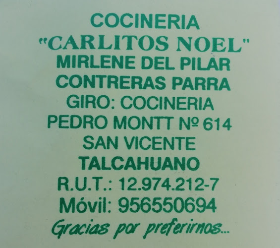 Opiniones de Cocinera Carlitos Noel en Talcahuano - Restaurante