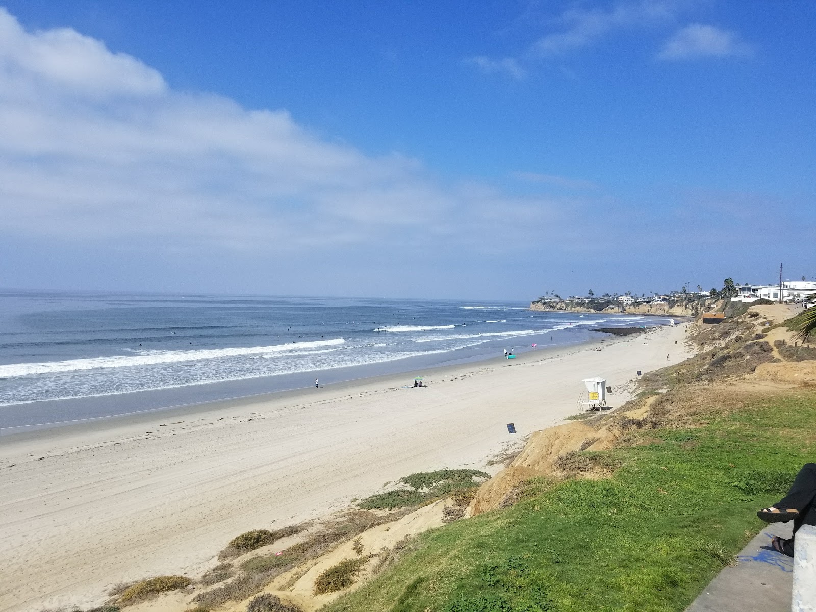 Photo of Pacific beach with long straight shore