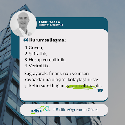 Adisa Danışmanlık İzmir Ofis | Yönetim Danışmanlığı ve Kurumsal Eğitimler