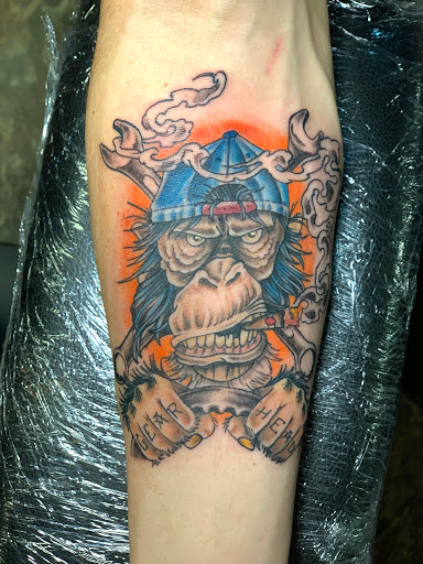 Explore word tattoo ideas for guys, creative tattoo ideas in Aberdeen, available at Branded Tattoo and Piercing