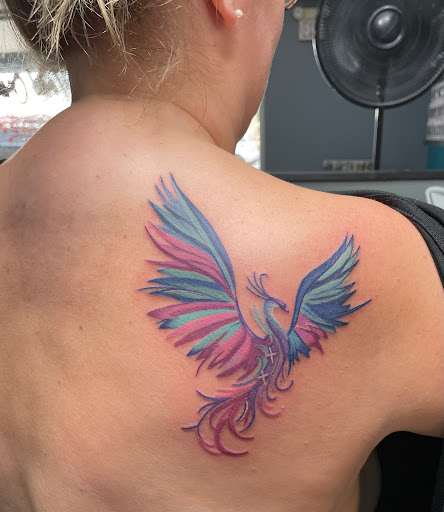 Explore tattoo sleeve filler ideas for a woman, creative tattoo ideas in Johnstown, available at Total Commitment Tattooing