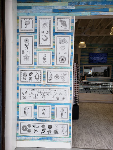 Explore great white shark tattoo ideas, creative tattoo ideas in Seaside Heights, available at Ocean Seven Body Piercing and Henna Tattoos