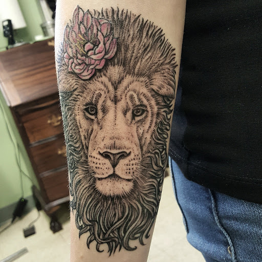 Explore dead inside tattoo ideas, creative tattoo ideas in East Greenbush, available at Bloodmoon Collective Tattoo & Fine Art