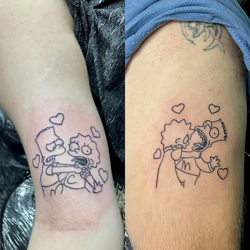 Explore half sleeve family tattoo ideas, creative tattoo ideas in Meridian, available at Creative Pain Tattoo Studio