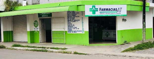 Farmacias At 28159, Río Balsas 101, Indeco, 28170 Tecoman, Col. Mexico
