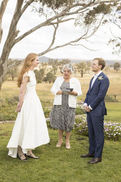 Janice Mulleneux Authorised Marriage Celebrant in Canberra region
