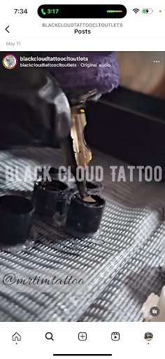 Explore urban tattoo ideas, creative tattoo ideas in Lawrenceville, available at Black Cloud Tattoo and Piercing