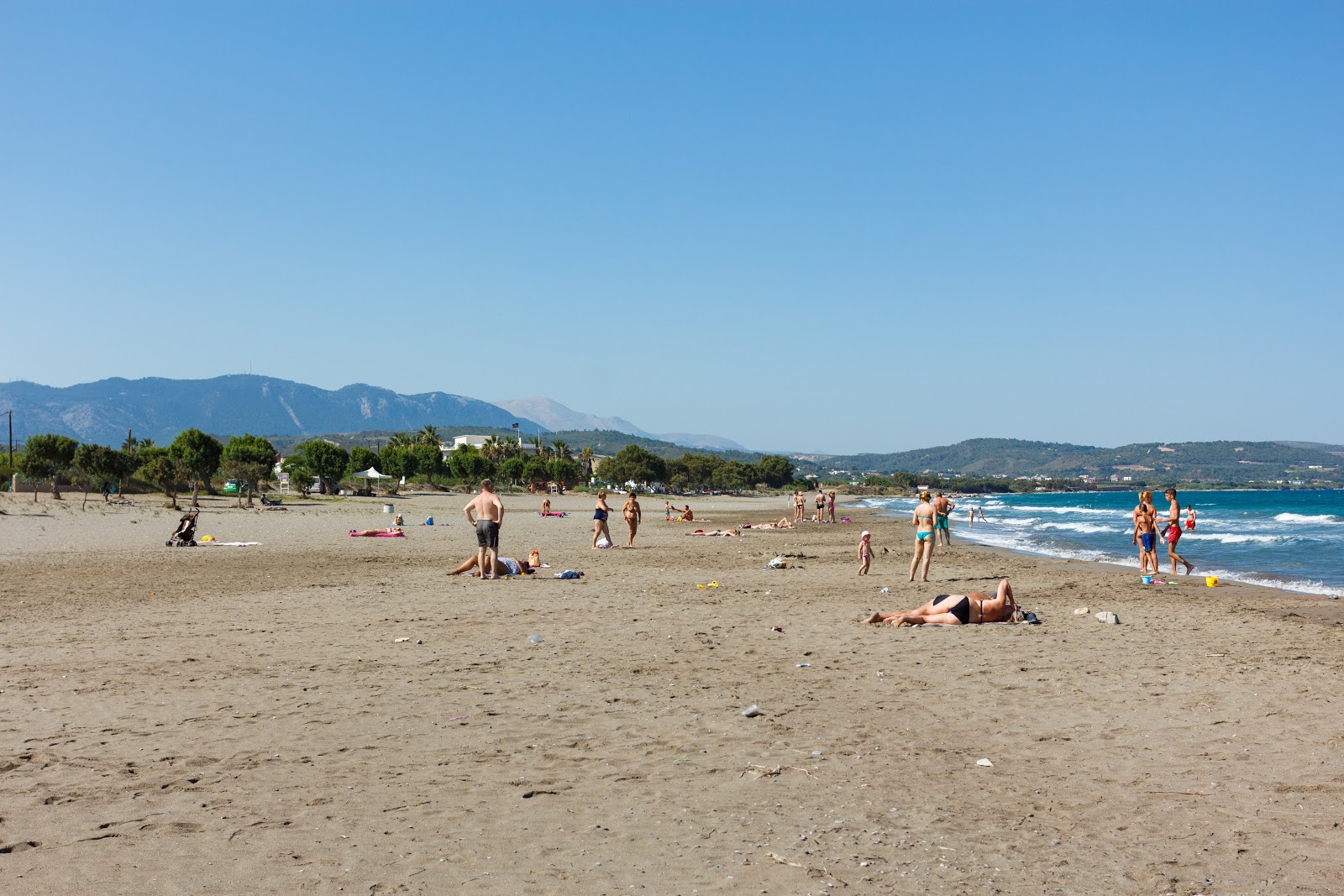 Foto di Paralia Fanes con molto pulito livello di pulizia