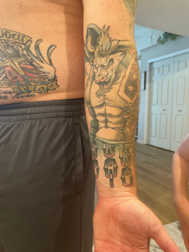 Explore father daughter tattoos ideas, creative tattoo ideas in Fogelsville, available at Gilded Heron Tattoo