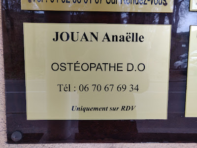 Anaelle Jouan Ostéopathe D.O Grasse à Grasse