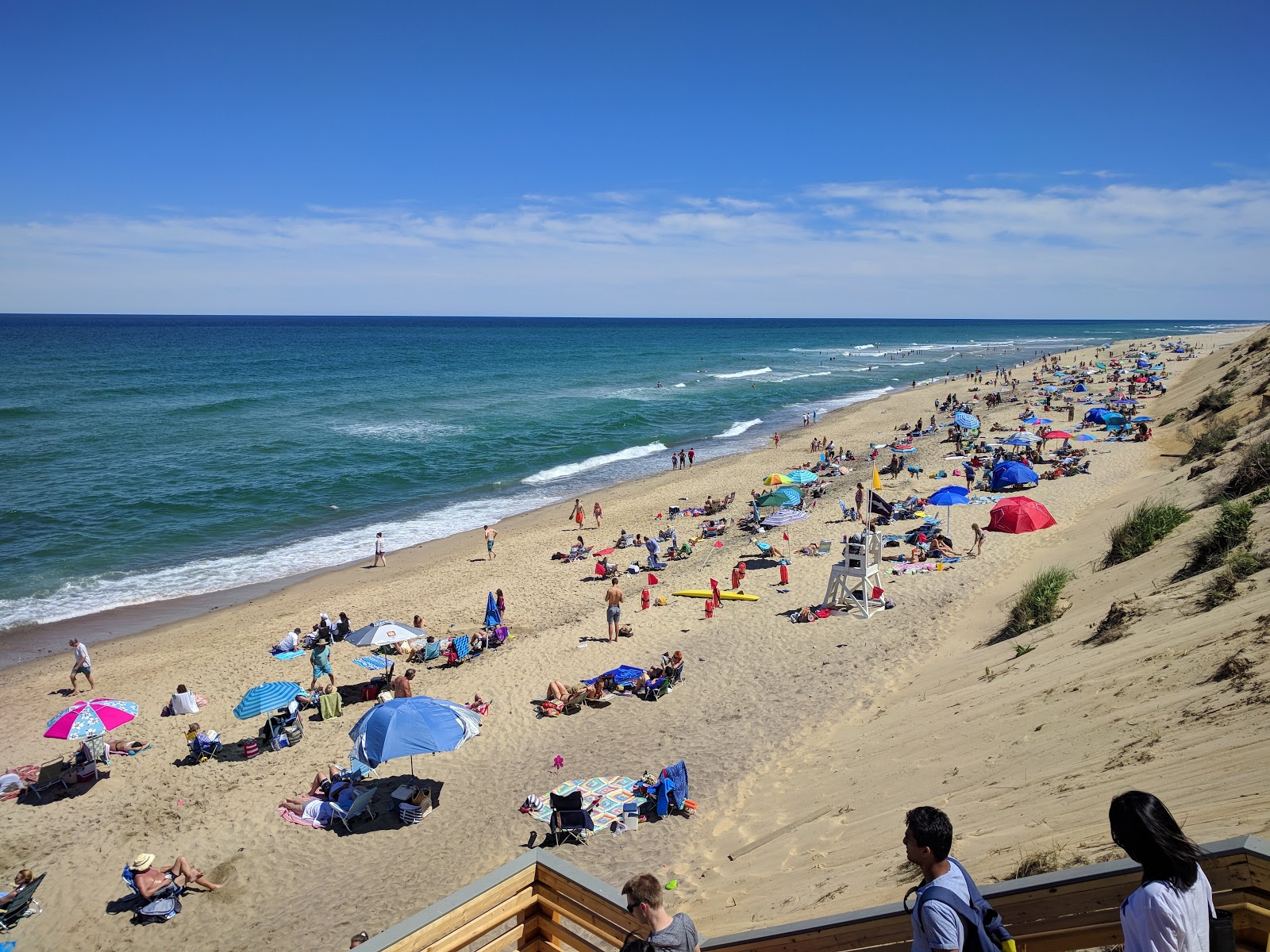 Foto von Marconi beach mit heller sand Oberfläche