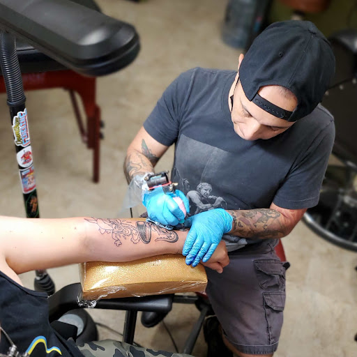 Explore haunted tattoo ideas, creative tattoo ideas in Bakersfield, available at CLASSIC STANDARD TATTOO CO.