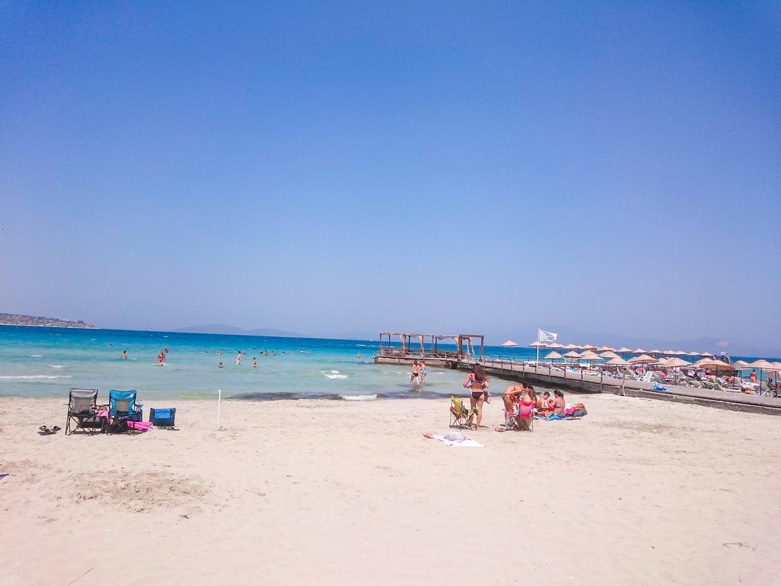 Foto de Boyalik Plaji área de complejo turístico de playa