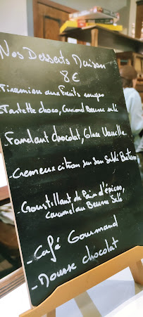 Restaurant français Le Bistro de Jean à Saint-Malo (le menu)
