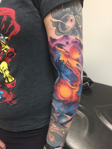 Explore funny tattoo ideas for men, creative tattoo ideas in Lakeland, available at Lyons Den Tattoo Company