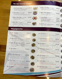 Restaurant vietnamien Anh Vietnamesische Küche à Germering (le menu)