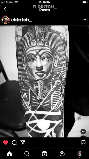 Explore tattoo ideas space liquid tattoo, creative tattoo ideas in Rockford, available at Euro Tattoo