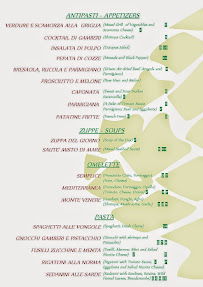 Restaurant Lido La Pigna à Taormina - menu / carte