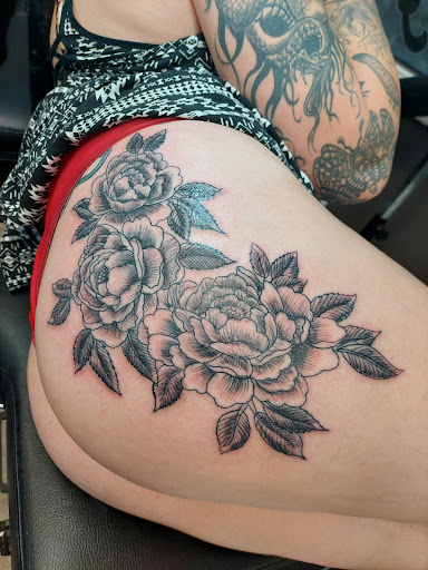 Explore samson tattoo ideas, creative tattoo ideas in Fort Mohave, available at RedRum Tattoo & Body Piercing Co.