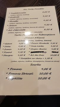 La Soï à Colmar menu