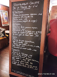 Restaurant De la Terre au Vin à Bandol (la carte)