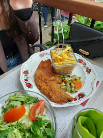 Escalope panée du Restaurant de spécialités alsaciennes La Halle aux Blés à Obernai - n°12