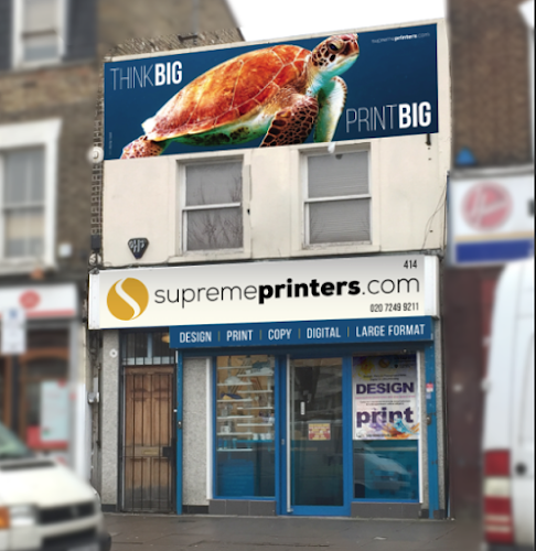 Reviews of Supreme Printers in London - Copy shop