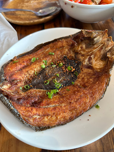 Bang Silog-fried fish with garlic rice 