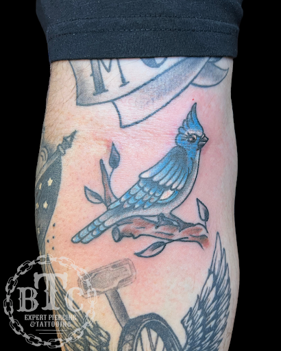 Explore surfing tattoo ideas, creative tattoo ideas in Payette, available at Boomerang Tattoo Company