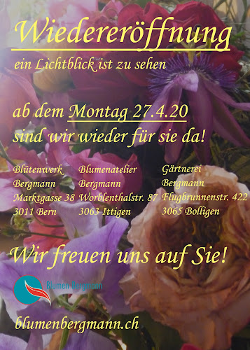 Rezensionen über Blumen Bergmann, Blumenatelier, Ittigen in Sarnen - Blumengeschäft