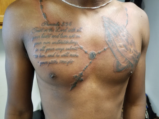 Explore painting tattoo ideas, creative tattoo ideas in Keyport, available at Taboo Tattoos